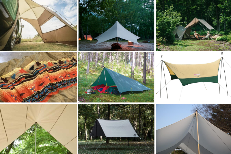 2023年8月】アウトドアパラダイス在庫紹介「タープ編」 - アウトドア