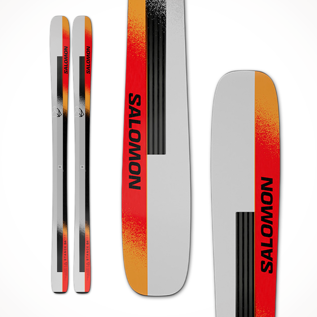 2025 Salomon Stance 84 Skis — All-Mountain Precision & Versatility