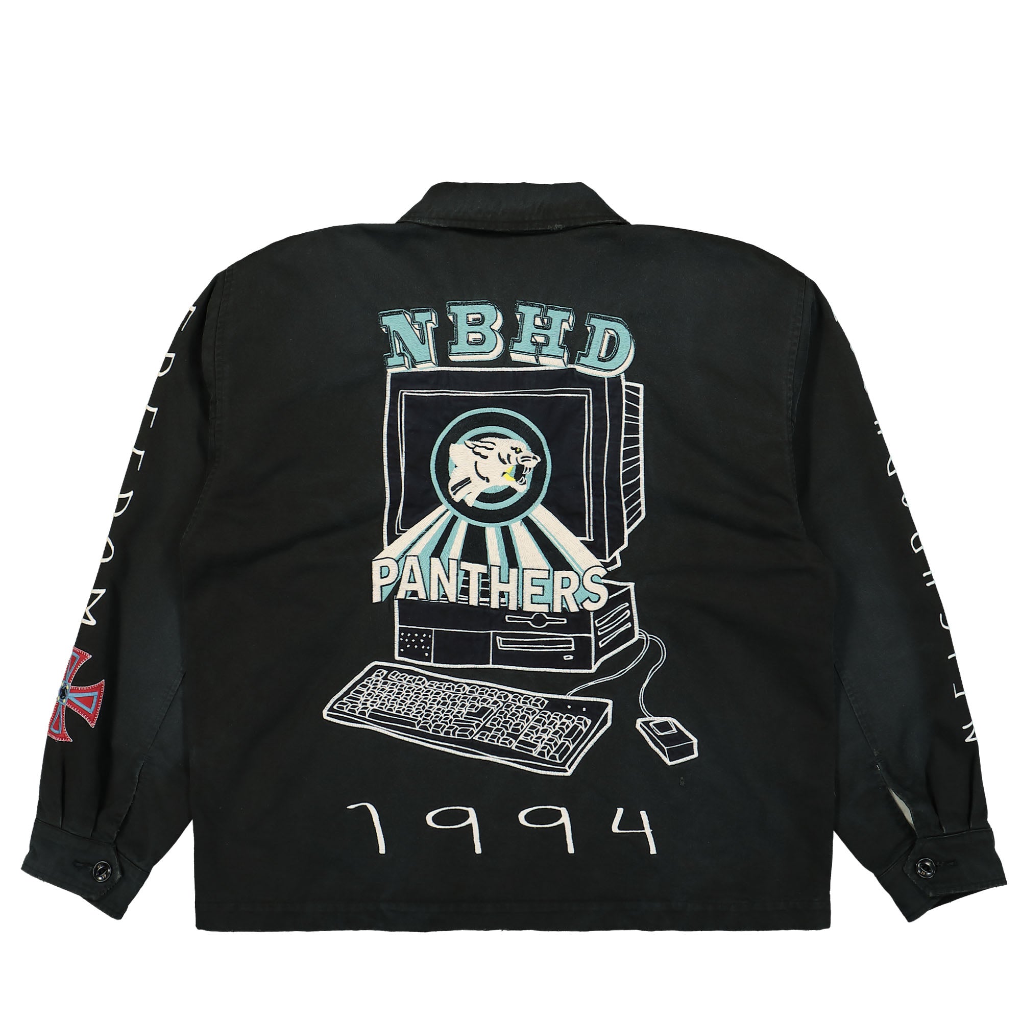 Neighborhood Savage Souvenir Jacket 241YTNH-JKM01 / Black | OVERKILL