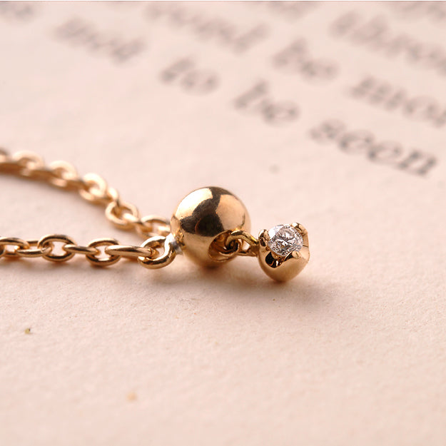 K18/Pt「リヴェラーレ」チェーンリング｜【オレフィーチェ】Orefice