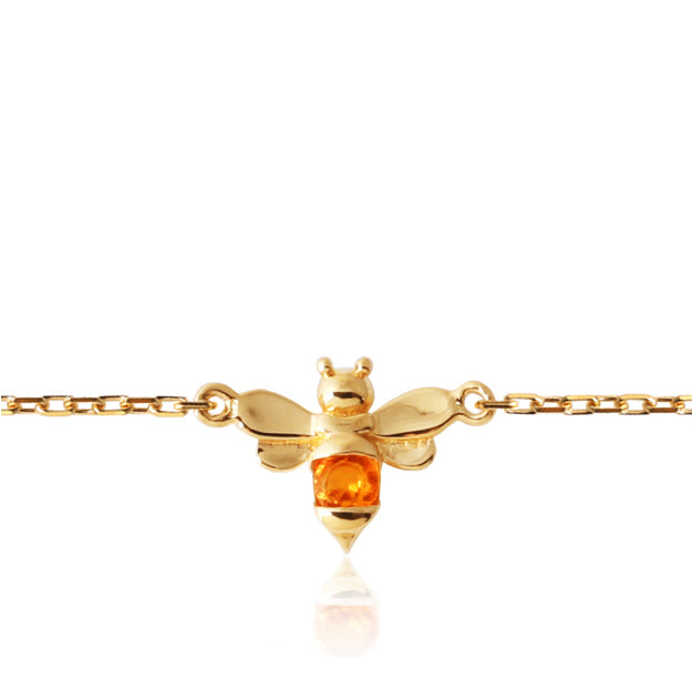 K18/Pt「ミツバチ」ブレスレット｜【オレフィーチェ】Orefice