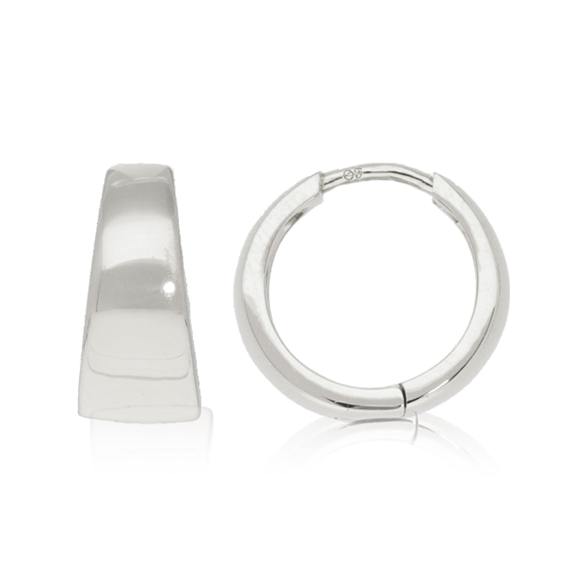 K18/PT「セシリー フープ」ピアス｜【オレフィーチェ】Orefice