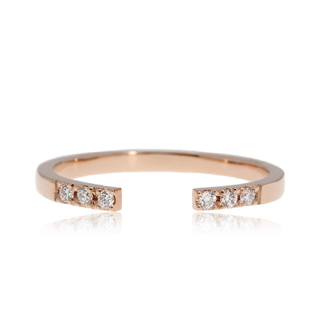 K18/Pt「スパーコ」リング｜【オレフィーチェ】Orefice