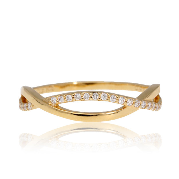 K18/Pt「カイリー」リング｜【オレフィーチェ】Orefice