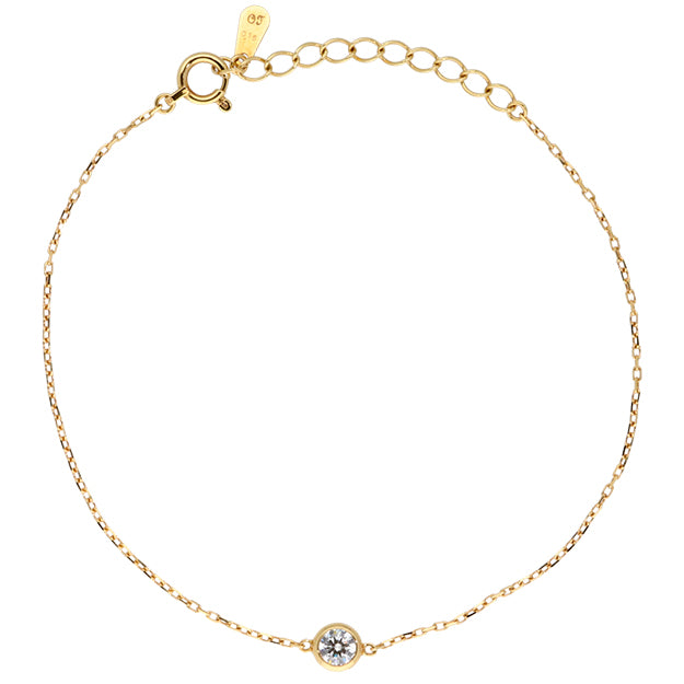 K18/Pt「0.15ctメゾ」ブレスレット｜【オレフィーチェ】Orefice