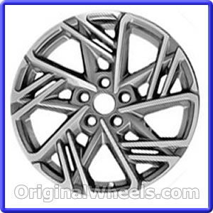 18″ x 7.5″ 2022-2023 Hyundai Kona Used 5 Multi-Spoke Factory