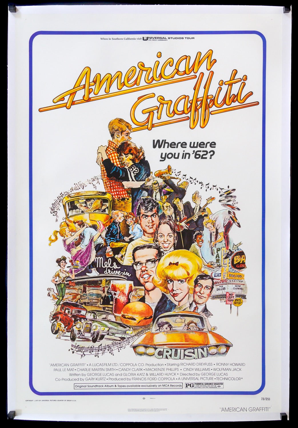 American Graffiti (1973) Original One-Sheet Movie Poster