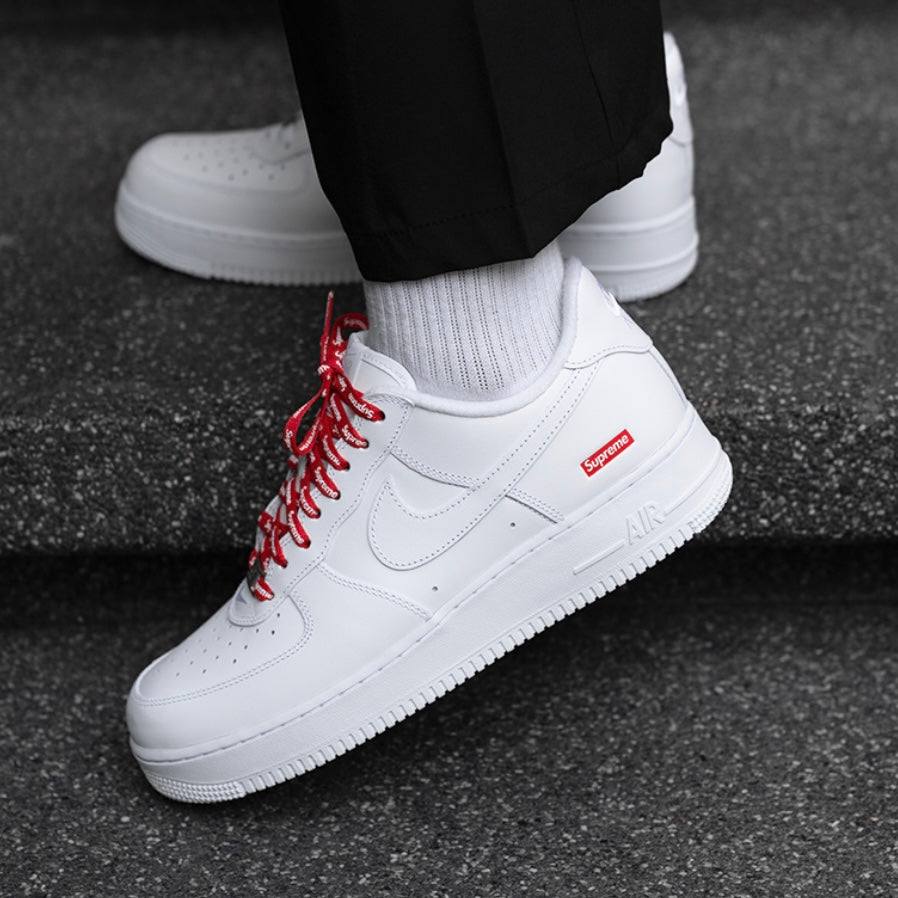 Buy Supreme X Nike Air Force 1 Low White online in Singapore