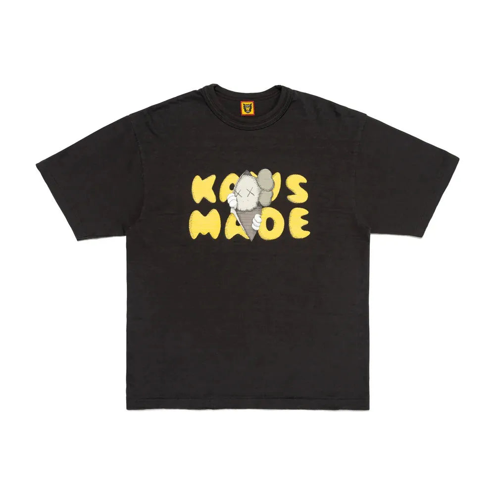 Buy Human Made X KAWS Tee #1 Black online in Singapore | ORIGINALFOOK