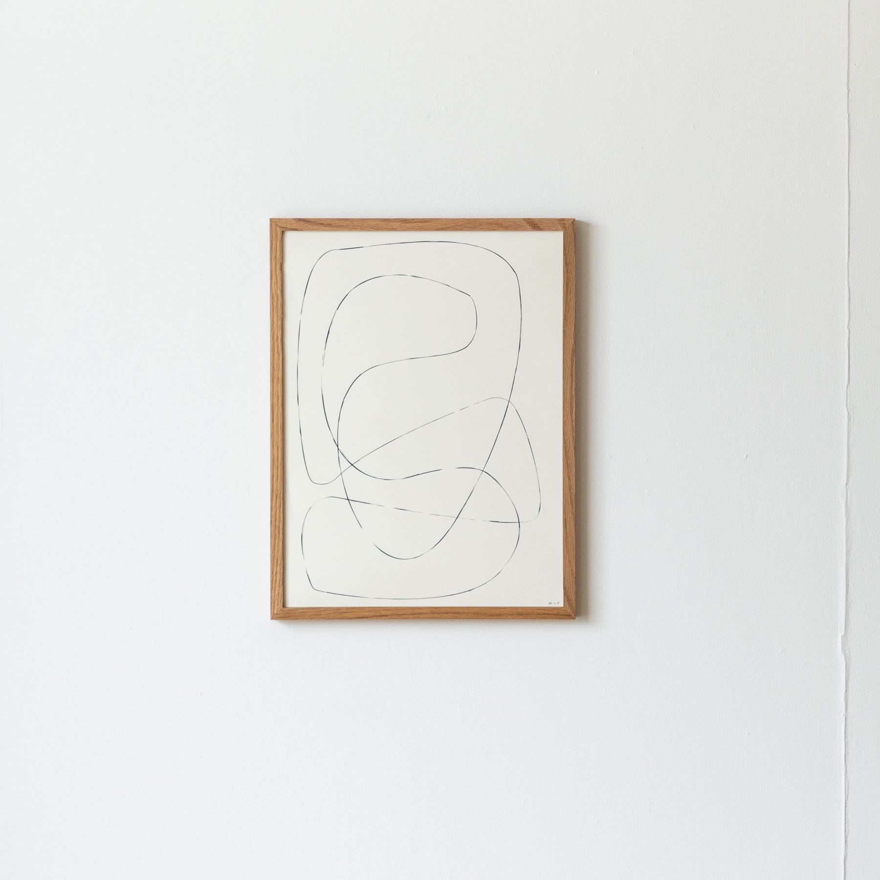 木製ポスターフレーム／ナチュラル｜アートポスター・フレーム｜オルネ