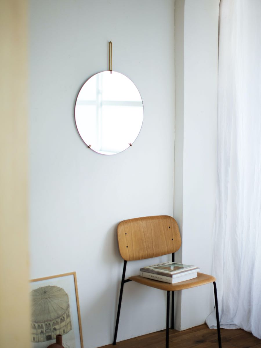 MOEBE WALL MIRROR／ブラス 50cm｜ミラー｜オルネ ド フォイユ公式