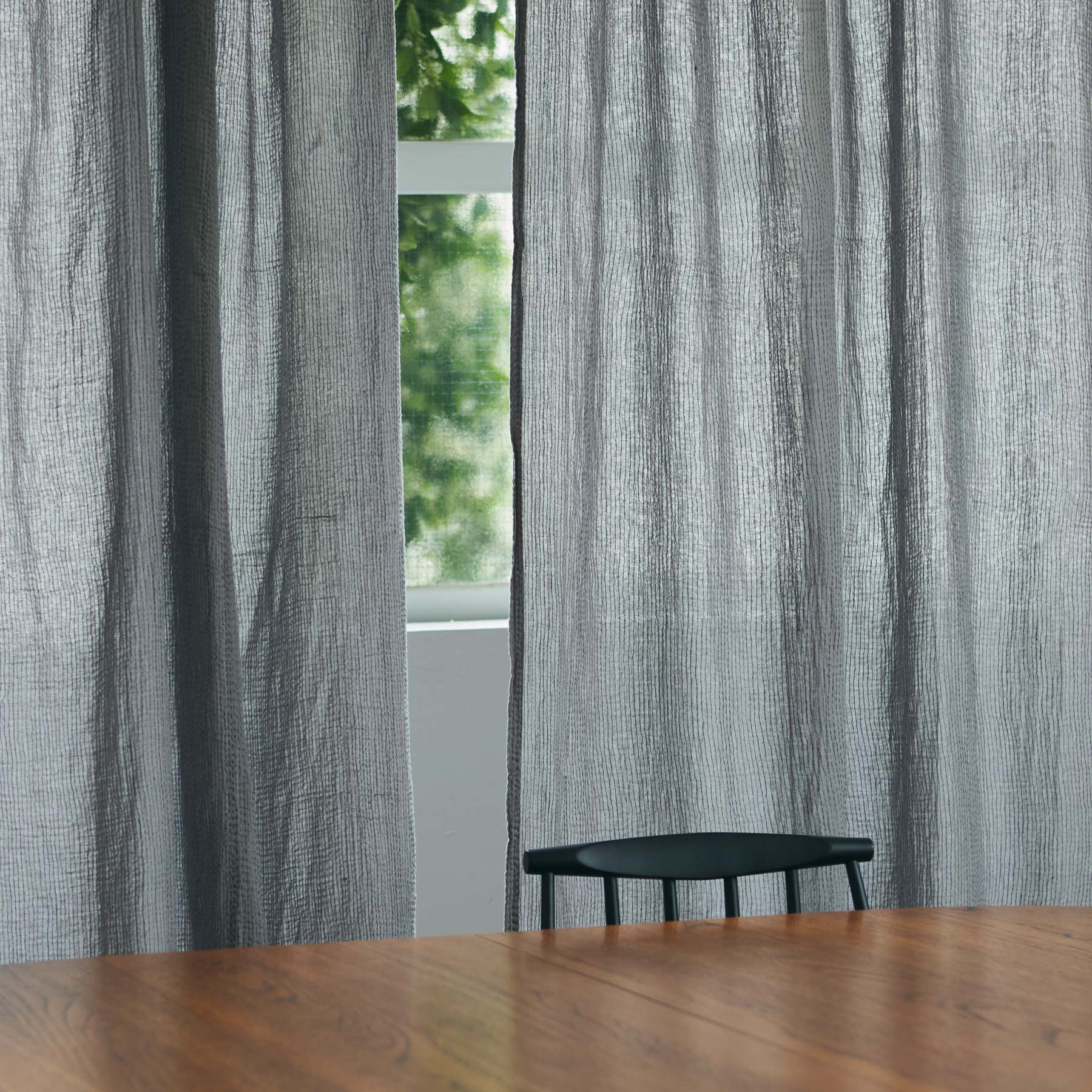 オリジナル・ハンドステッチ カーテン｜カーテン｜オルネ ド フォイユ