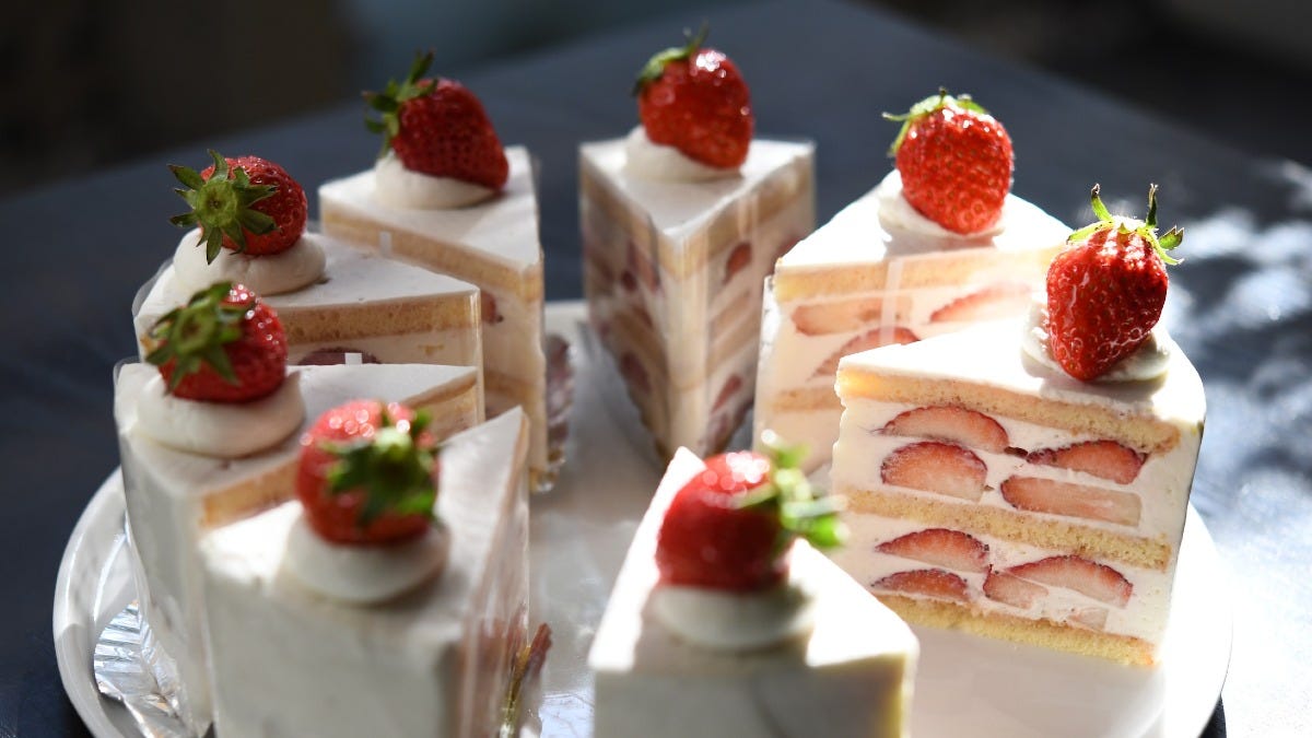 メゾン・ド・フルージュ 苺のお店のいちごショートケーキ。“今日の