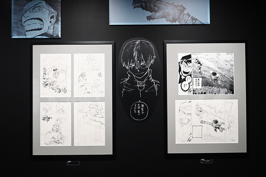 10年を振り返る…大規模「ヒロアカ展」が大阪に、原画556枚も公開