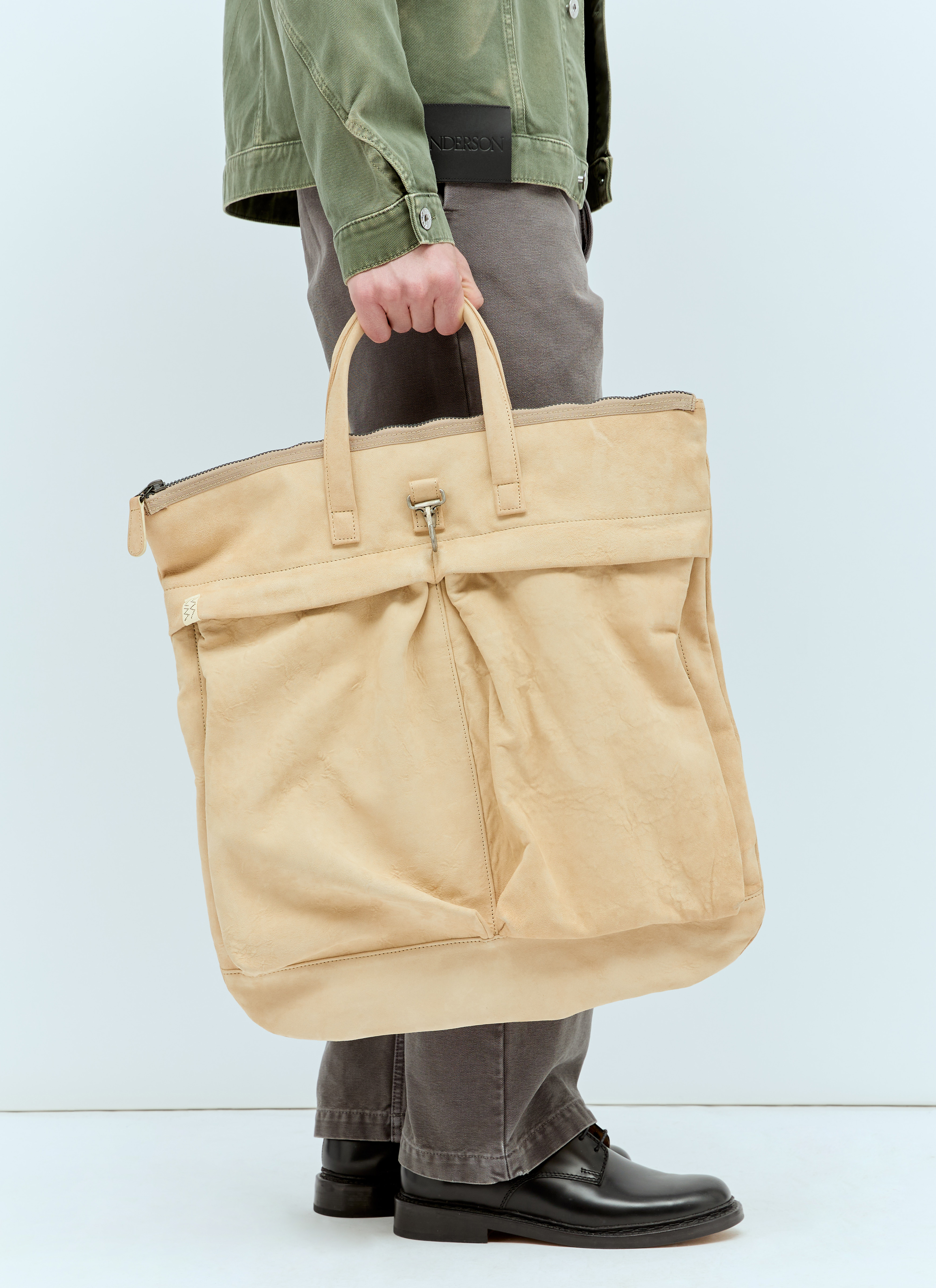 Visvim Men's' Mavcat Tote Bag in Beige | LN-CC®