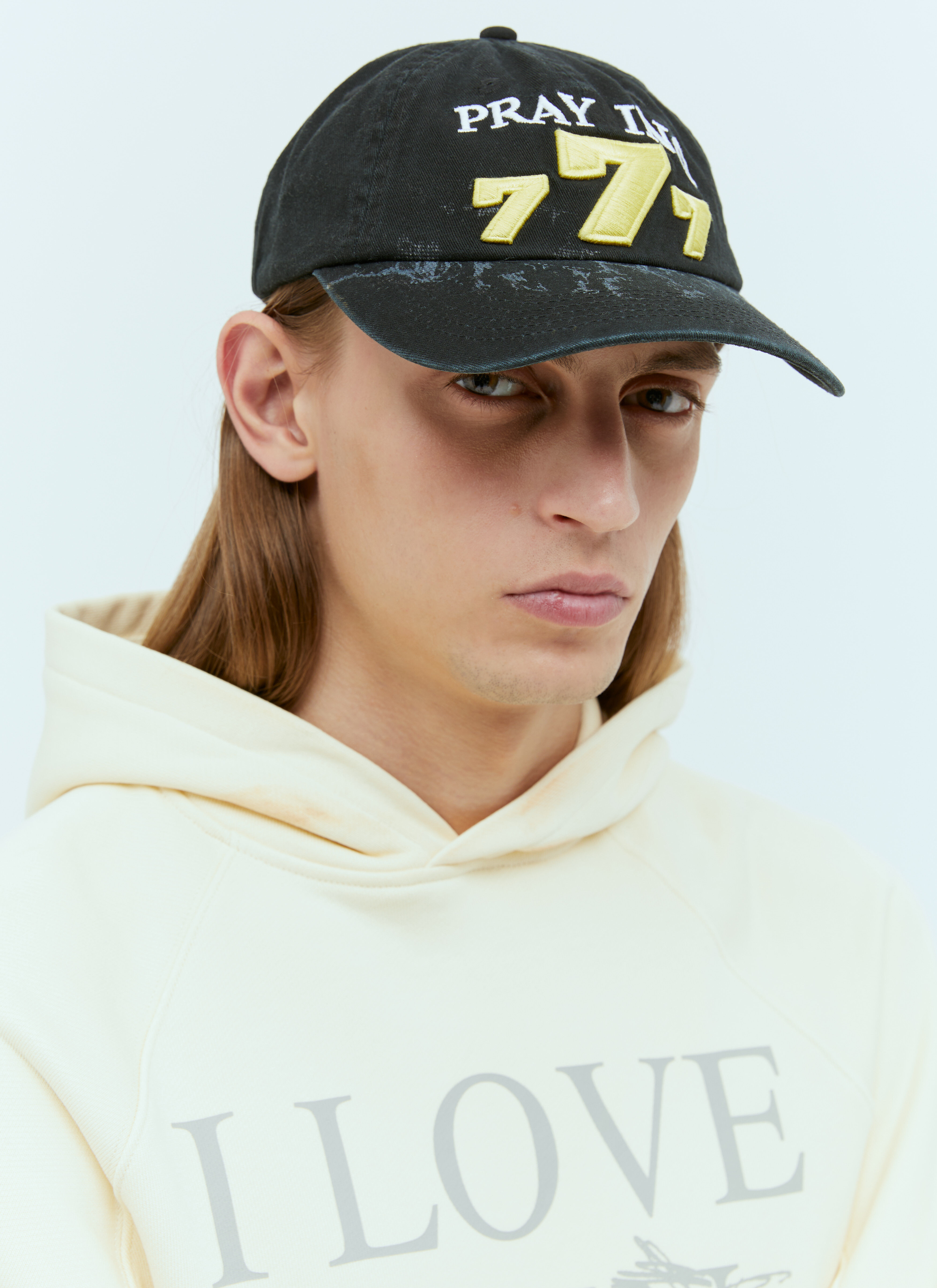 Praying Men's' 777 Baseball Cap in Black | LN-CC®