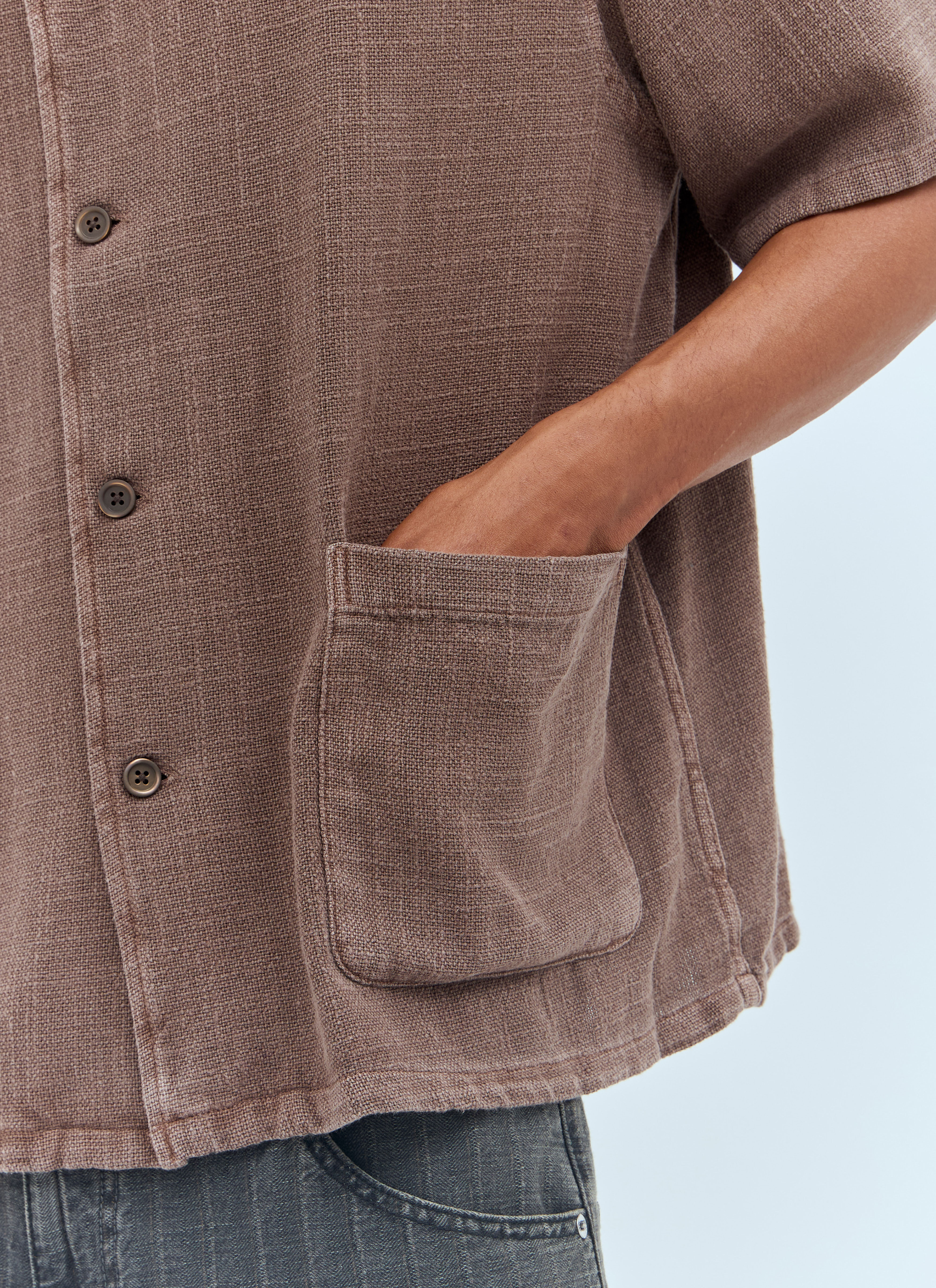 Our Legacy Men's' Elder Shirt in Brown | LN-CC®