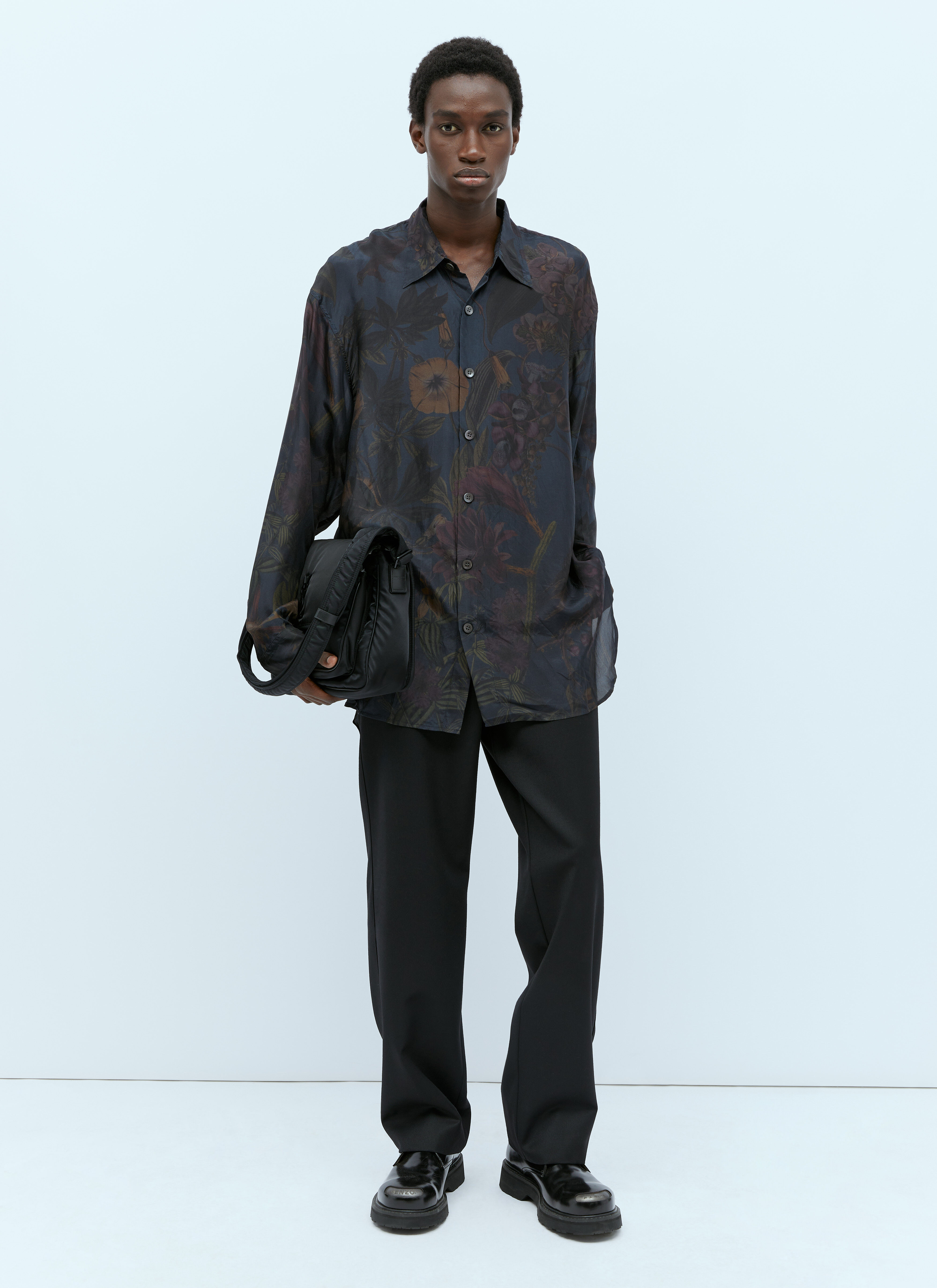 DRIES VAN NOTEN / 16SS botanical shirts