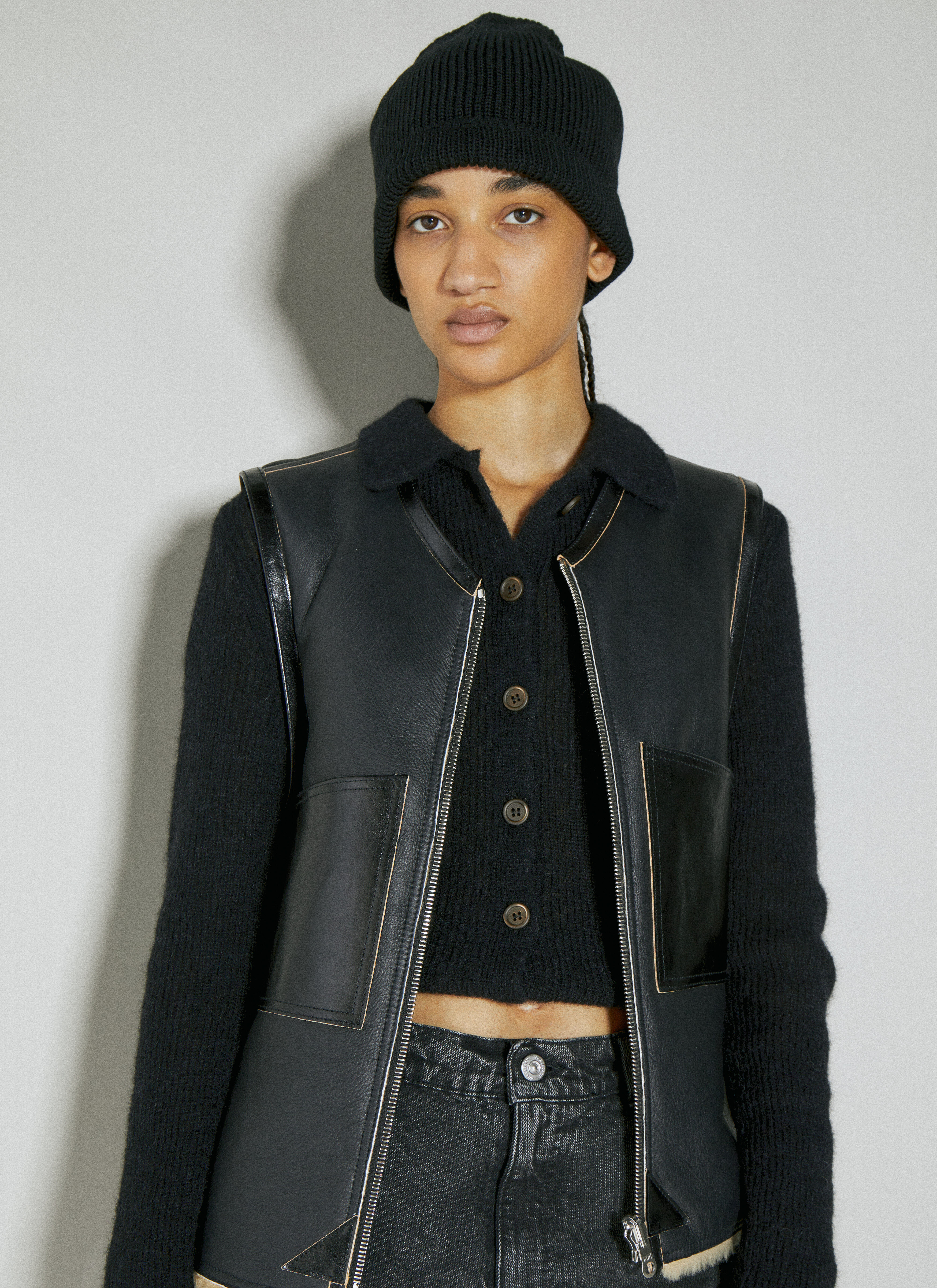 Our Legacy レディース ウールニットビーニーハット の ブラック | LN-CC®