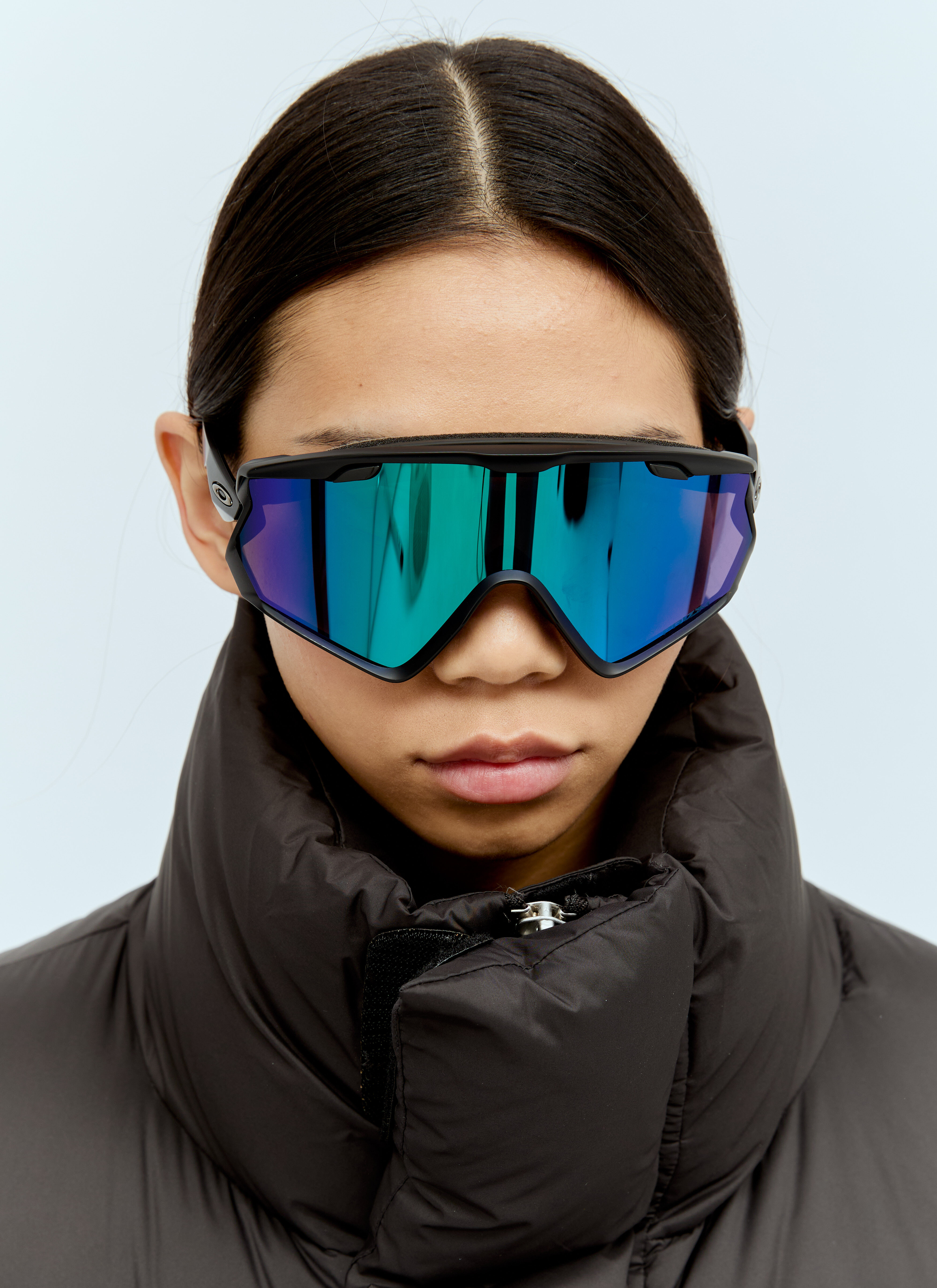 Oakley レディース ウィンドジャケット 2.0 サングラス の ブラック