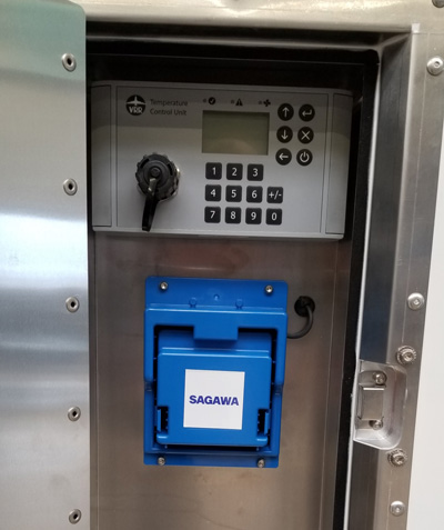 佐川急便／航空保冷コンテナの電力方式をニッケル水素電池パックに変更