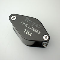 7013]宝石用ルーペ7013 18倍:池田レンズ工業株式会社