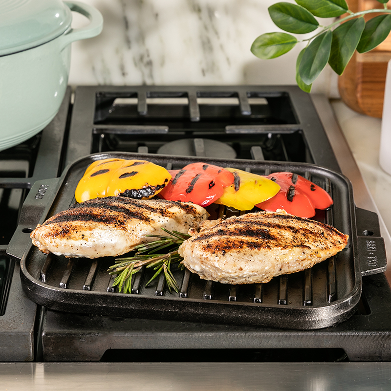 Single Burner Reversible Grill/Griddle | Shop Online | Lodge Cast Iron