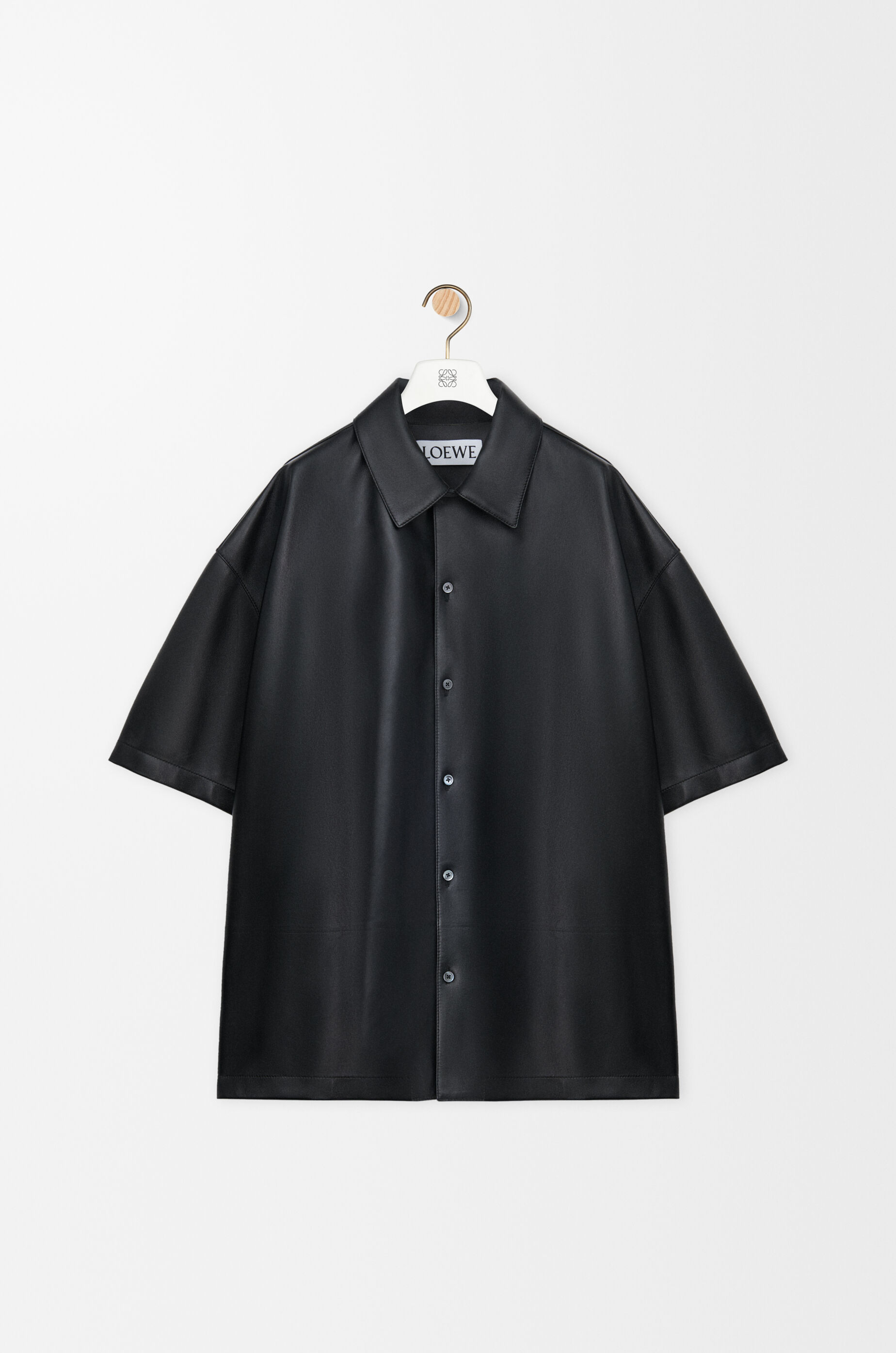 ショートスリーブ シャツ（ナパラム） ブラック - LOEWE Japan