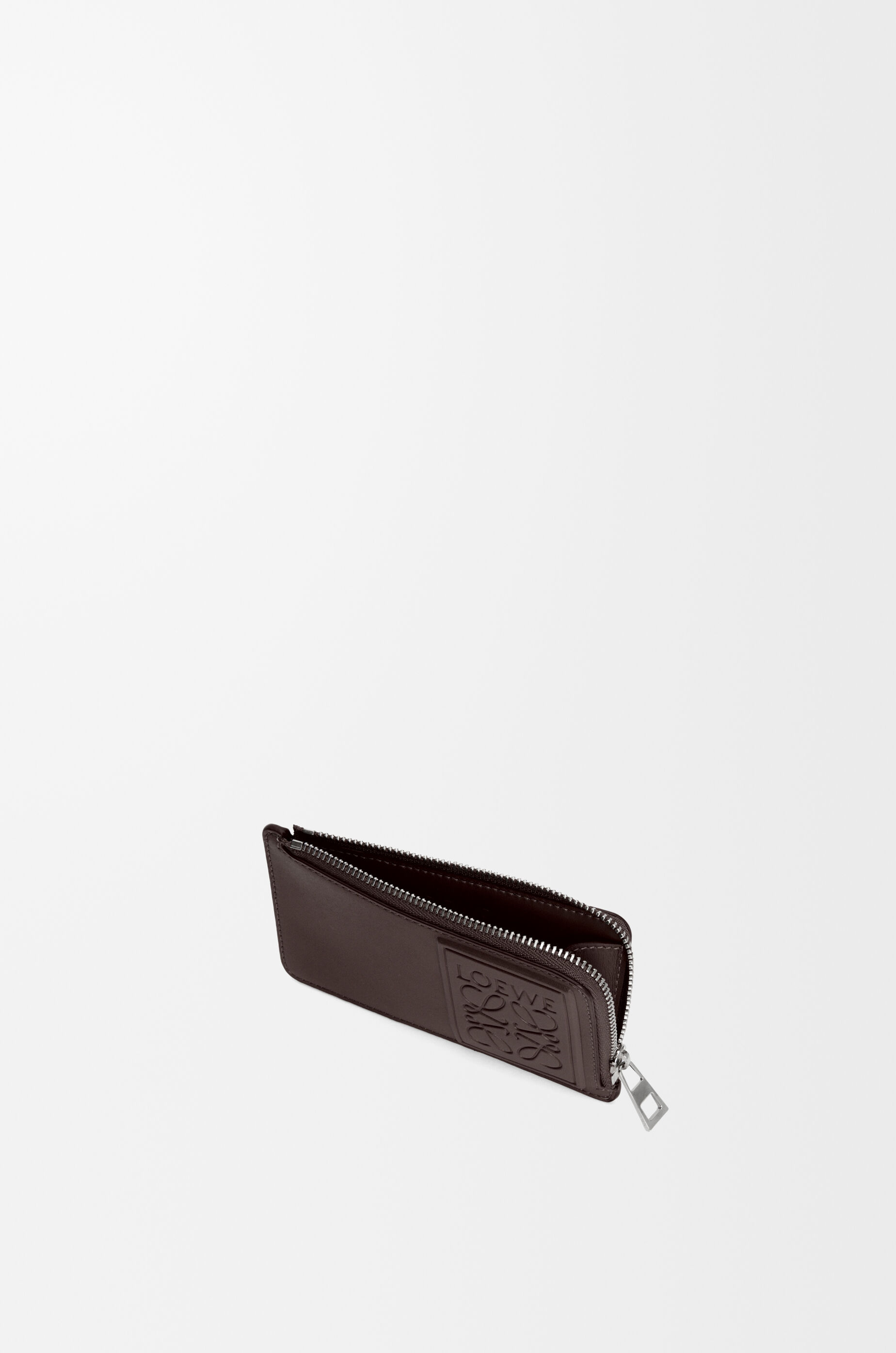 コインカードホルダー（サテンカーフ） ブラウン - LOEWE Japan