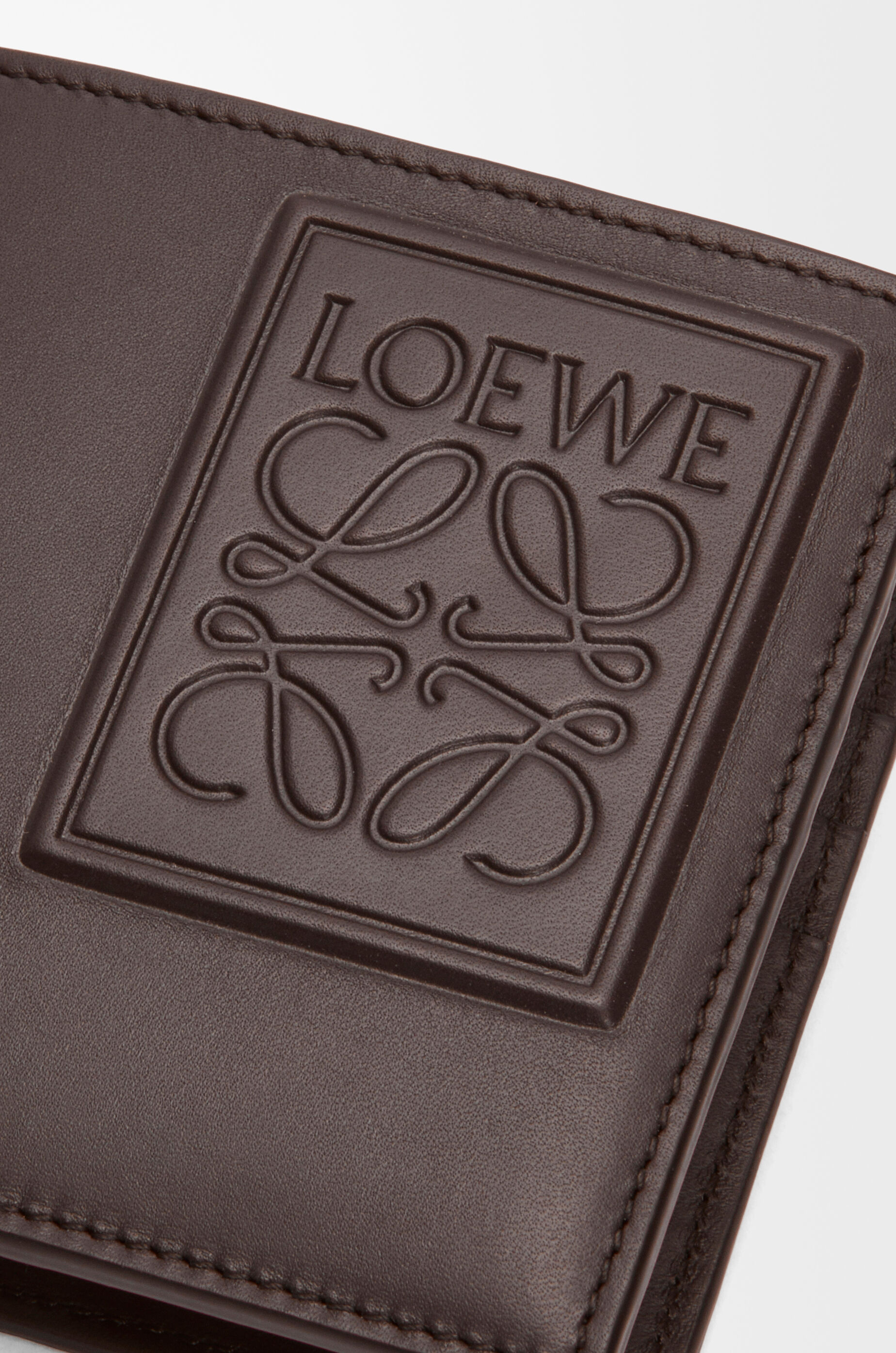 バイフォールド ウォレット（サテンカーフ） ブラウン - LOEWE Japan