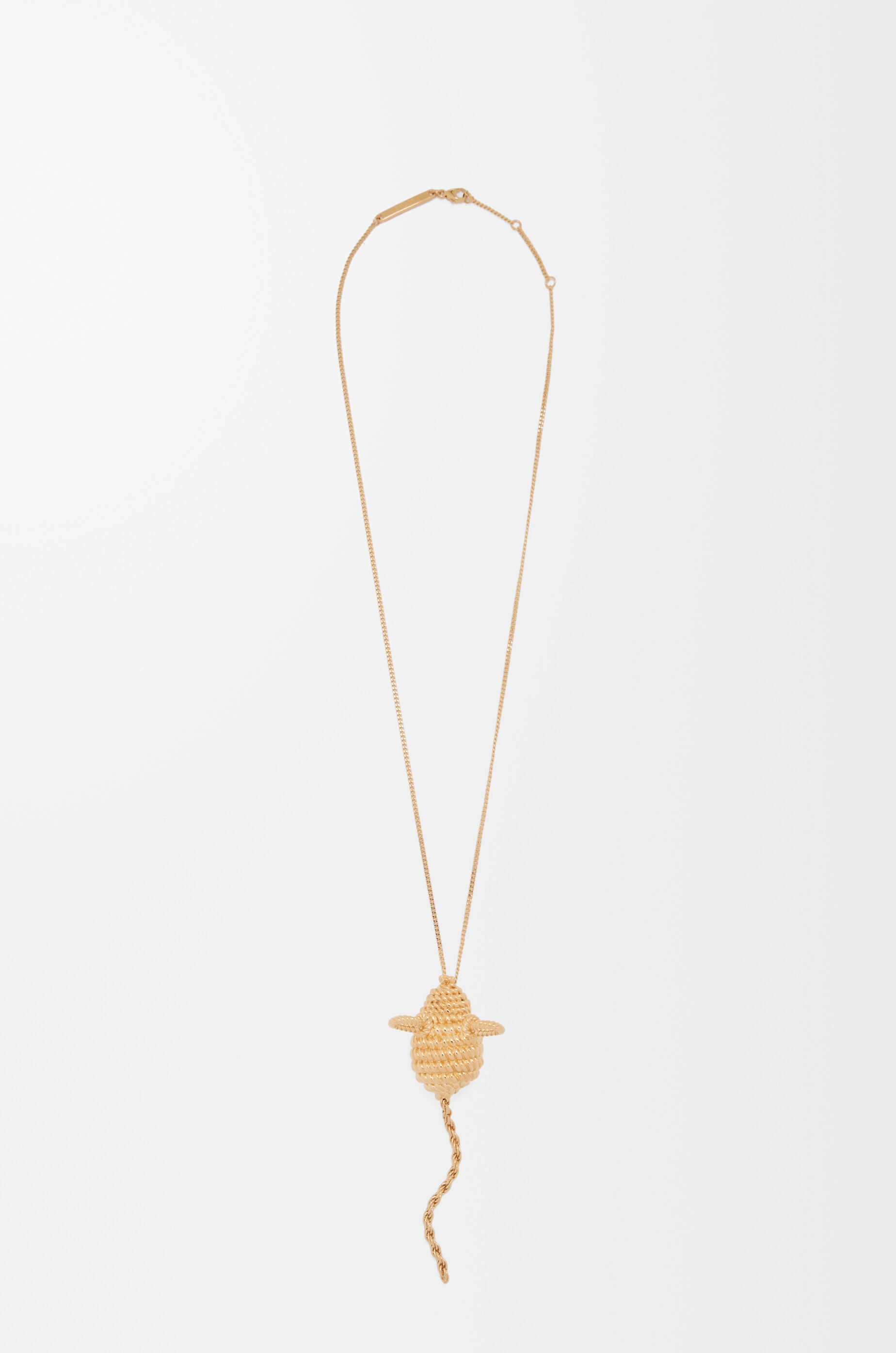 Mouse necklace Gold - LOEWE