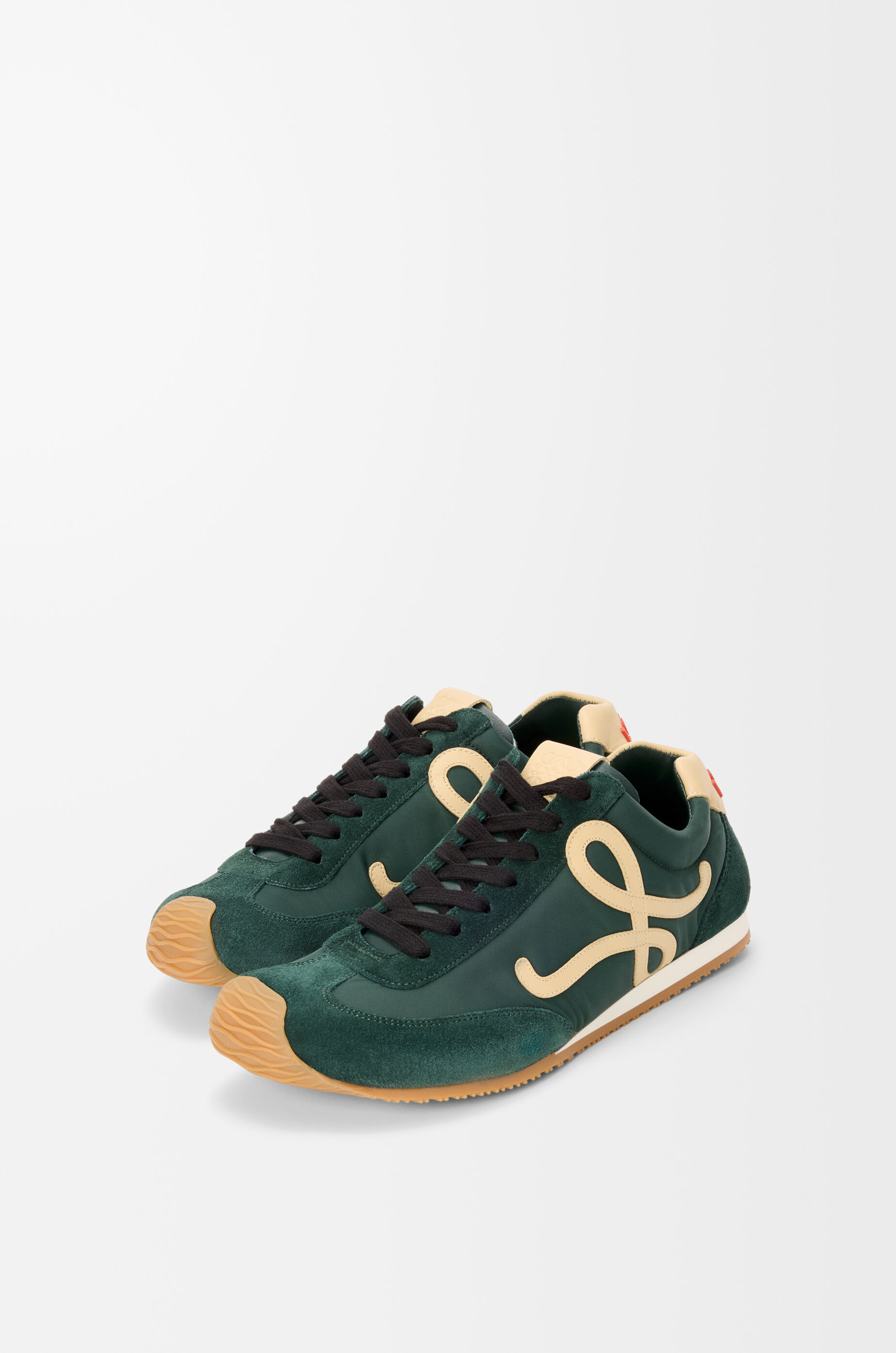 バレエランナー 2.0（ナイロン&カーフ） グリーン - LOEWE Japan