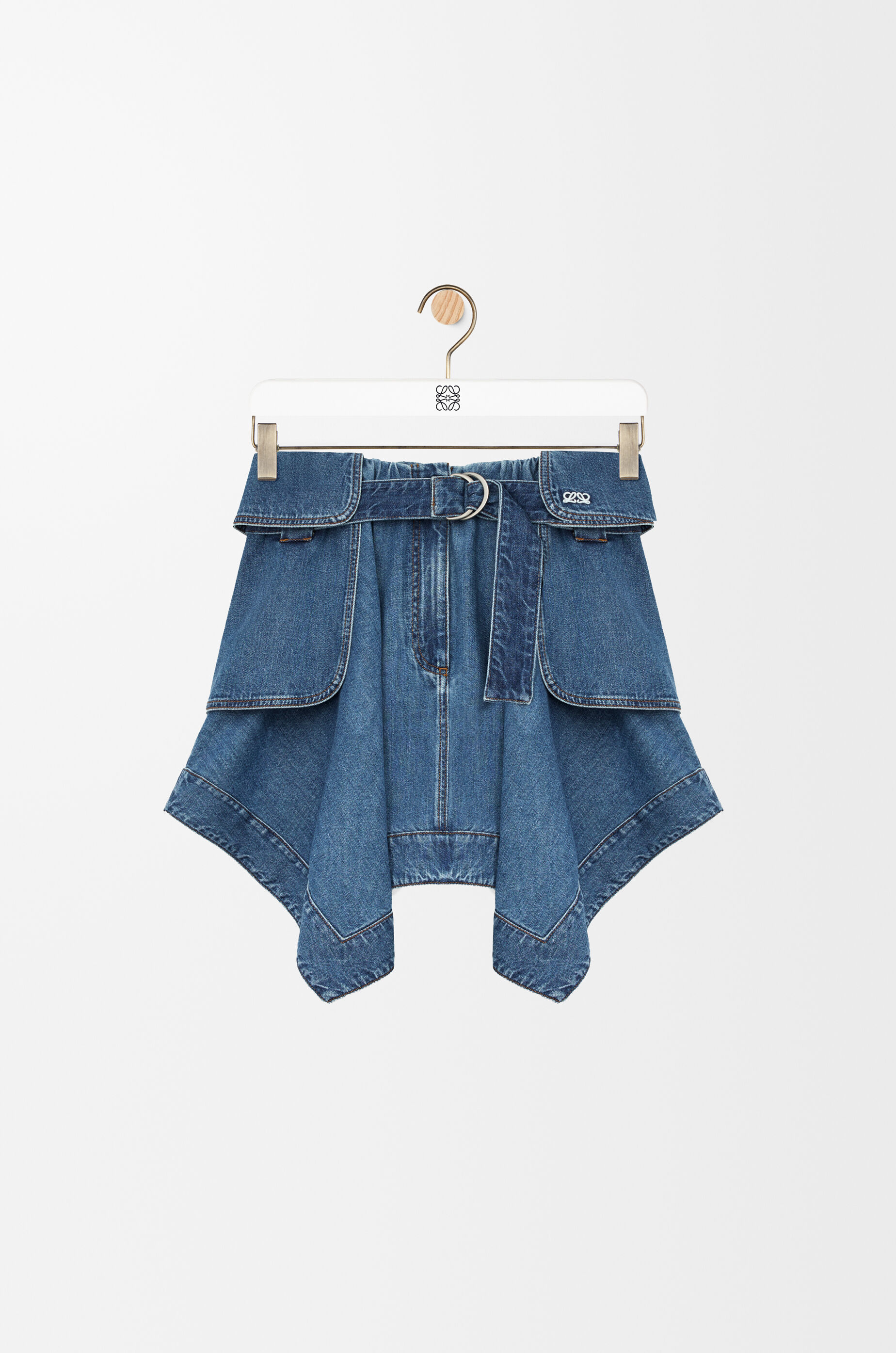 カーゴ スカート（デニム） ブルー - LOEWE Japan official website