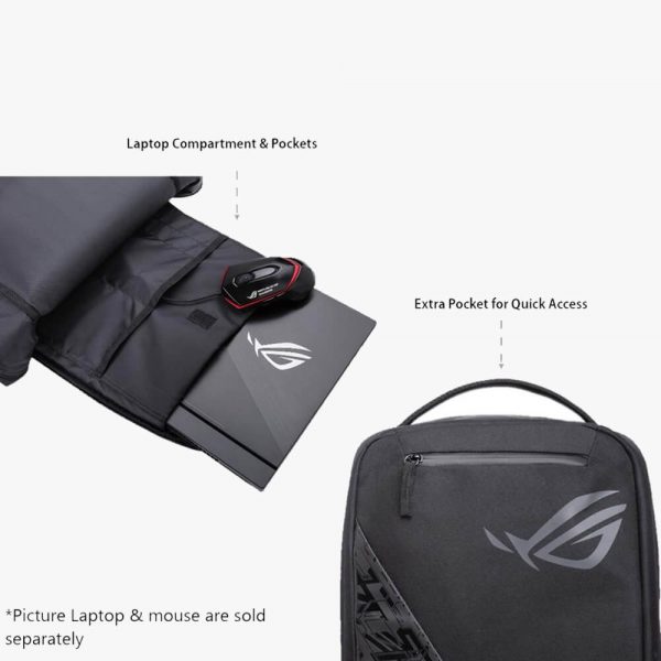 Asus ROG Backpack BP1501 Gaming Laptop Bag | Eastern Logica