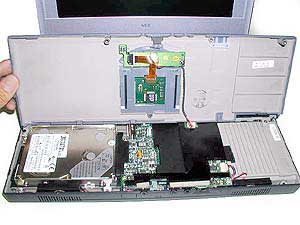 接続情報＞ノートパソコン用HD交換手順情報＞NEC LaVie U Series