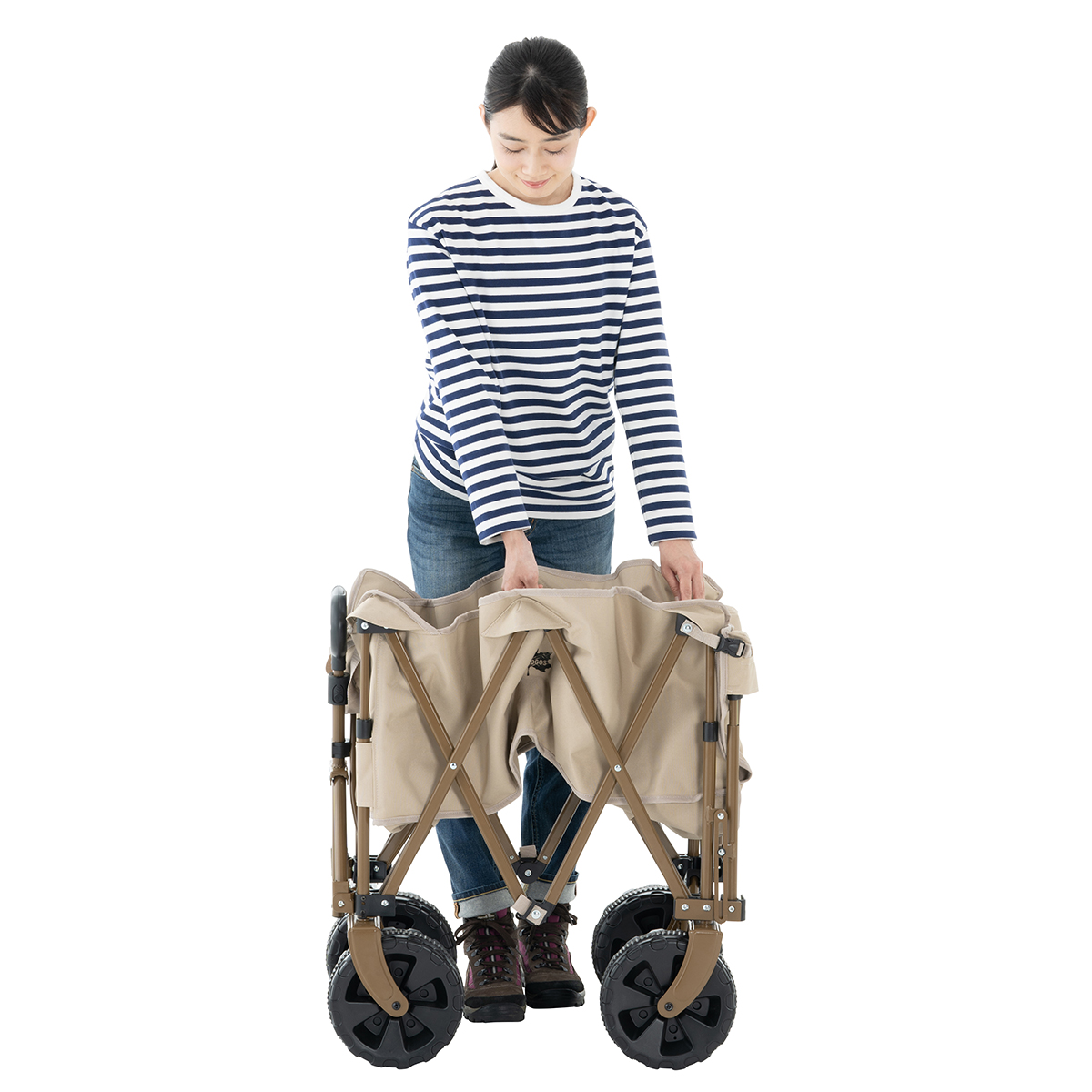 Tradcanvas 丸洗い長いモノOKキャリーカート|ギア|キャリー|キャリー