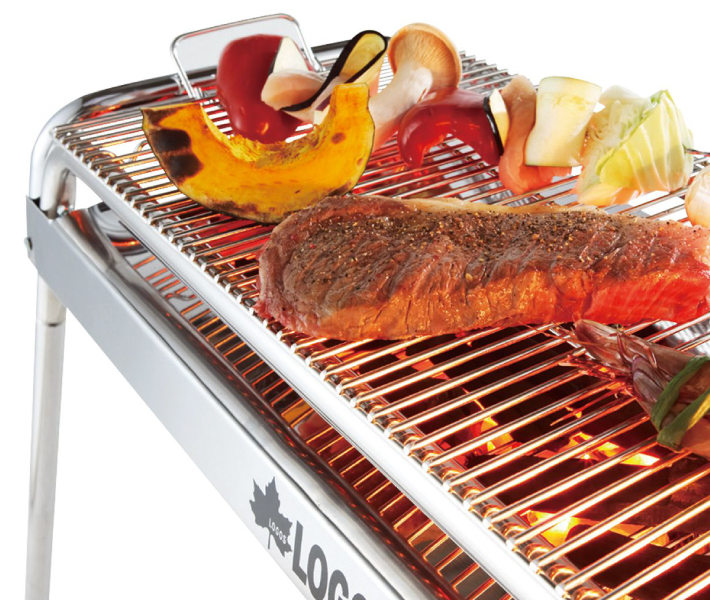 極太ステンレス焼網 L|ギア|グリル・たき火・キャンドル|炭・アルミ等