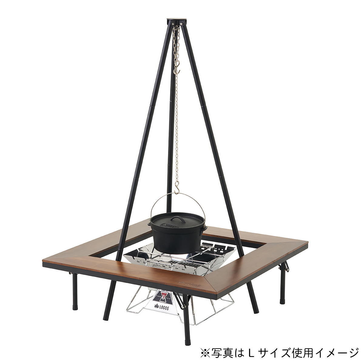 LOGOS the ピラミッドTAKIBI XL|ギア|グリル・たき火・キャンドル