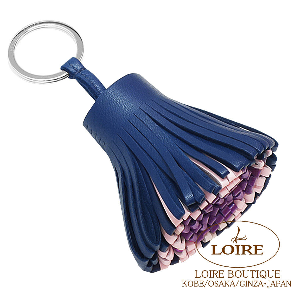 エルメスHERMES カルメン キーリング ラムスキン エルメス<br>カルメン キーリング<br>ミント<br>ラムスキン<br