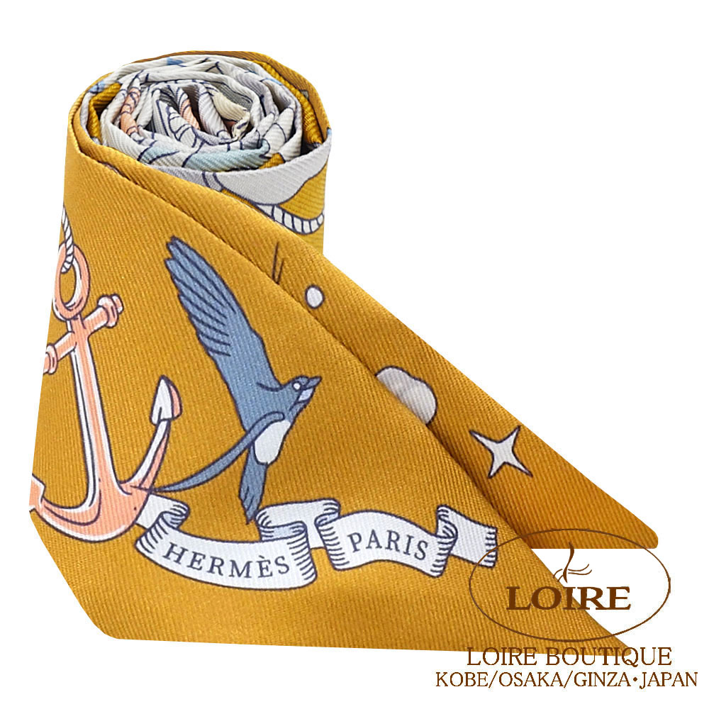 HERMES ツイリー　私の雲　ブラウン 楽天市場】エルメス HERMES スカーフ ツイリー シルク 私の雲