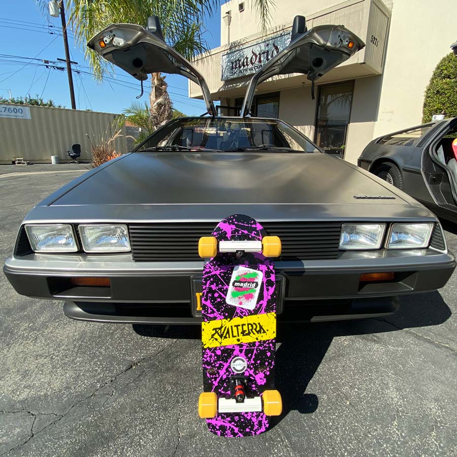 MADRID X BACK TO THE FUTURE MARTY McFLY VALTERRA 40TH ANNIVERSARY