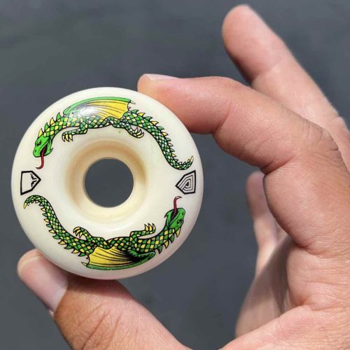 Powell Peralta Dragon 54mm x 34mm 93a Width White - CalStreets