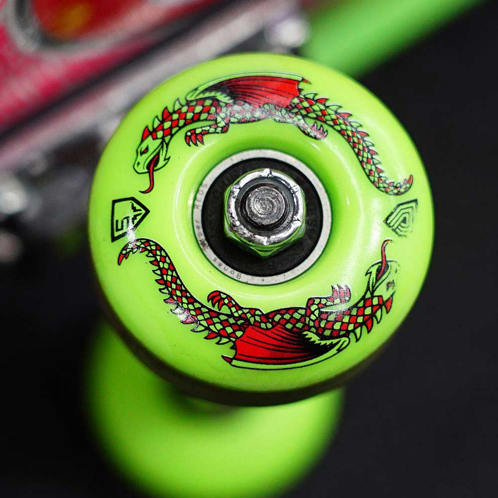 Powell Peralta Dragon 54mm X 34mm 93a Green - CalStreets BoarderLabs