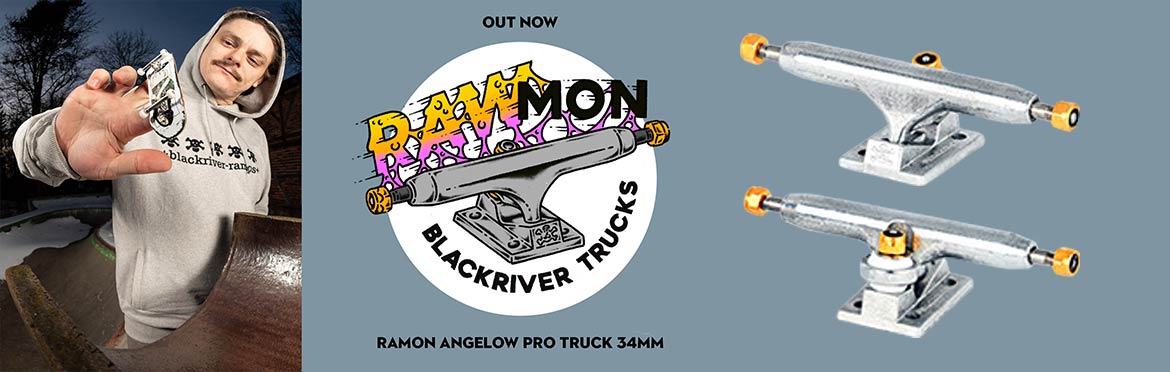 Blackriver Fingerboard Trucks: RAWmon Signature Series