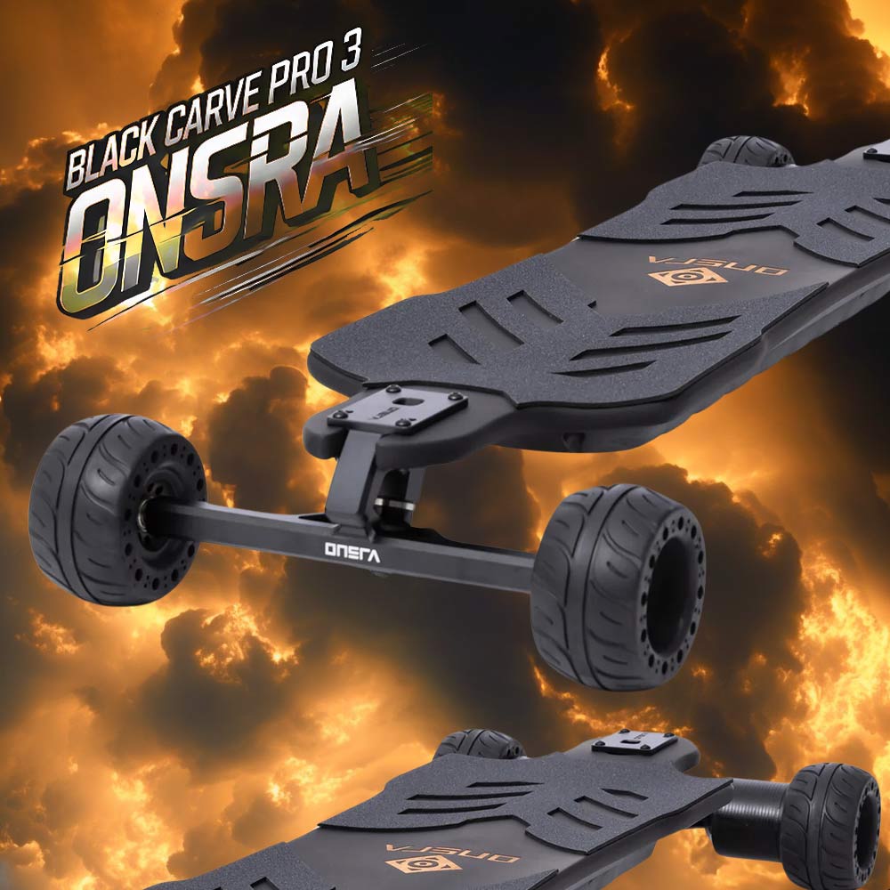 Onsra Black Carve 3 Direct Drive Electric Skateboard for Sale