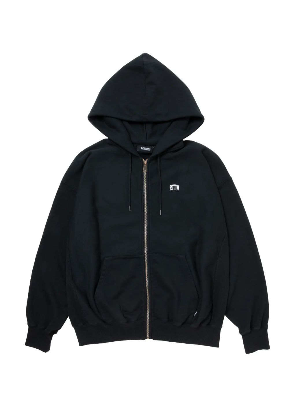 ROTTWEILER - R9 LOGO ZIP PARKA (BLACK) / オリジナル ジップアップ