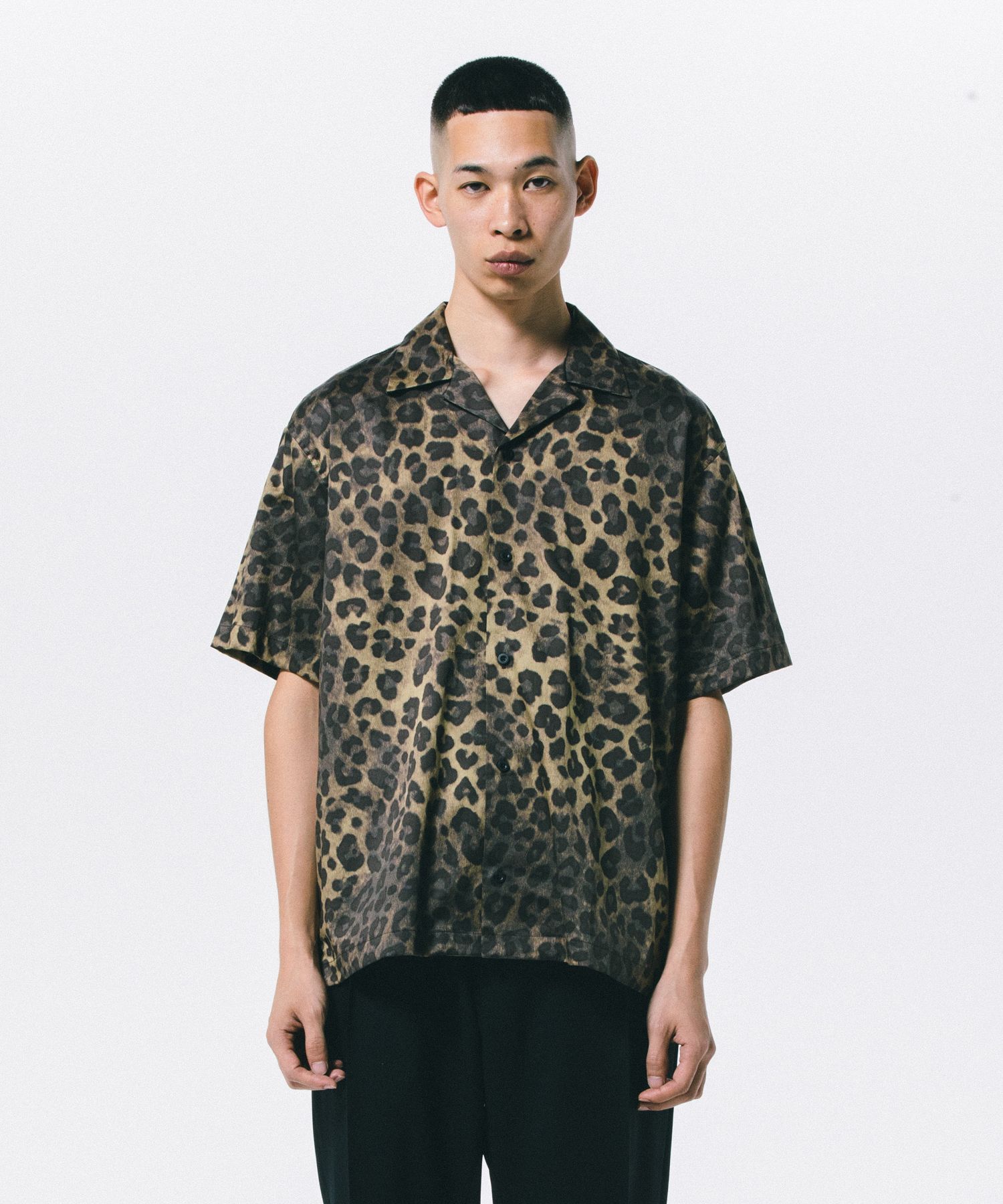 ROTTWEILER - 【ラスト1点】R9 LEOPARD S/S SHIRT (BEIGE