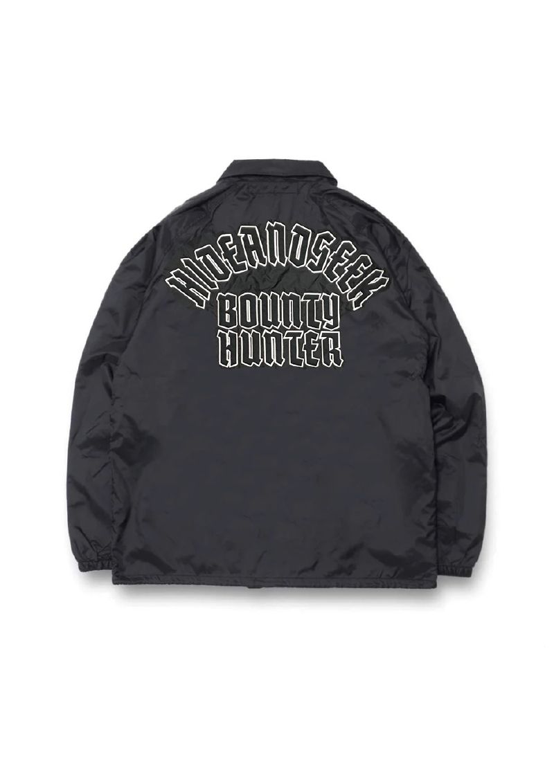 HIDE AND SEEK - HS×BH TEAM JACKET (BLACK) / バウンティーハンター
