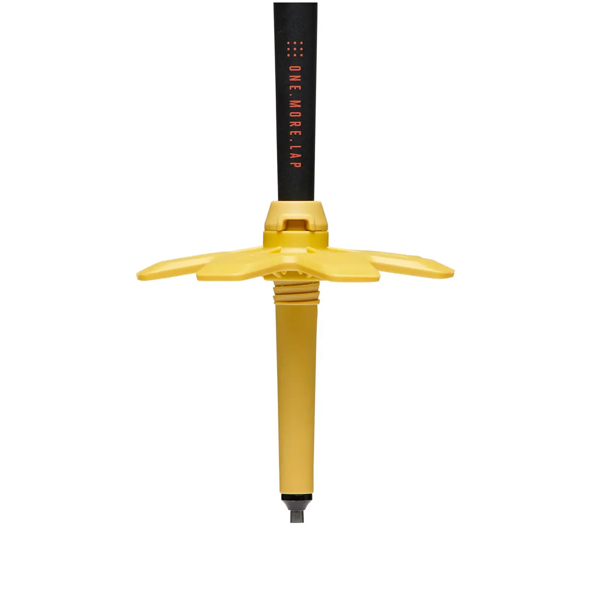 トラバース3スキーポール(125cm サルファーグリーン): ブラック