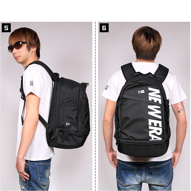 ニューエラ) NEWERA SPORTS PACK 1680D PRINT LOGO 31L (BAG)(COLOR:BK